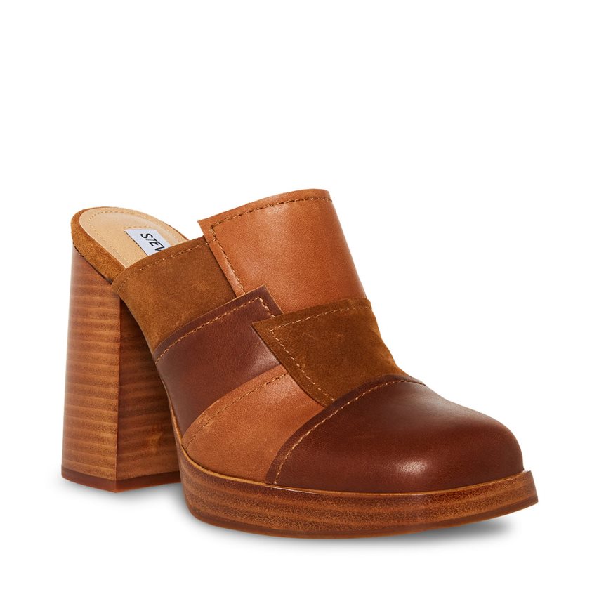 Zapatos Plataforma Steve Madden Lynx Mujer Marrones | ES OFE186